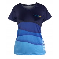 CAMISETA BEACH.ME ONDAS W - AZUL DEGRADÊ